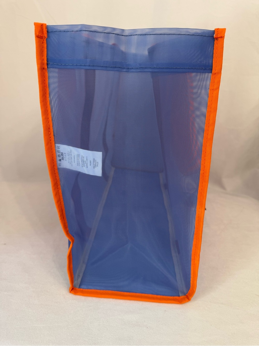 Aldi Gear Tote Bag 50th Anniversary Large Mesh Utility Bag Blue 1976 - Picture 4 of 11